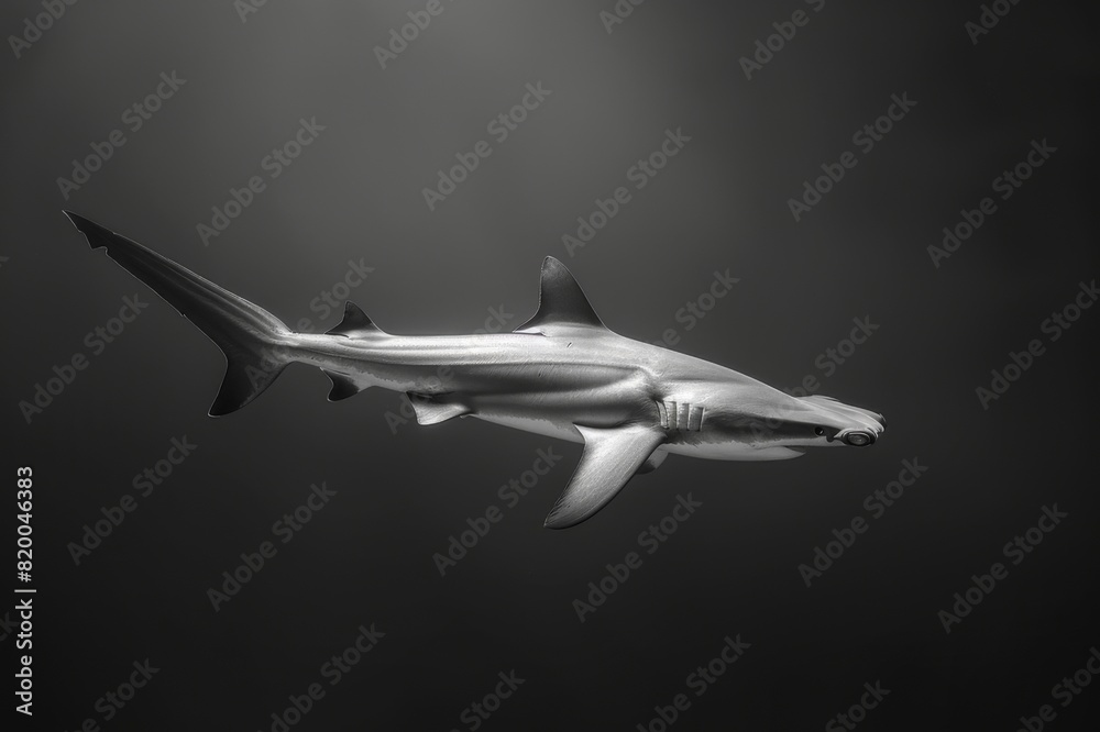 sleek hammerhead shark sleek hammerhead shark