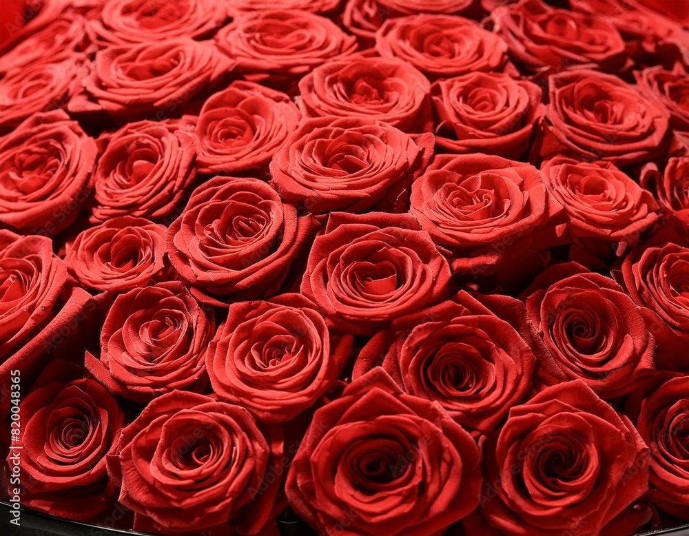 Obraz premium Red rose