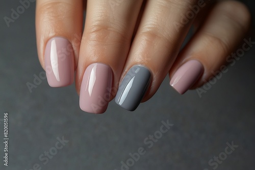 Well-groomed female hands with manicure.
