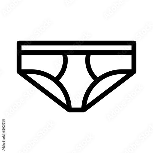 underwear line icon