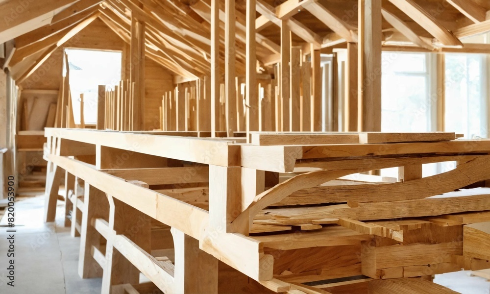 A carpenter produces structures from wood A carpenter produces structures from wood