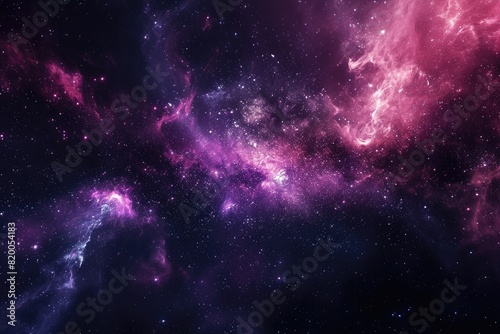 Beautiful cosmic background with vibrant colors