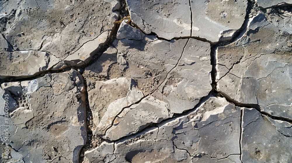 Detailed shot of a fractured concrete sidewalk joint, highlighting the hazardous condition for pedestrians Detailed shot of a fractured concrete sidewalk joint, highlighting the hazardous condition for pedestrians