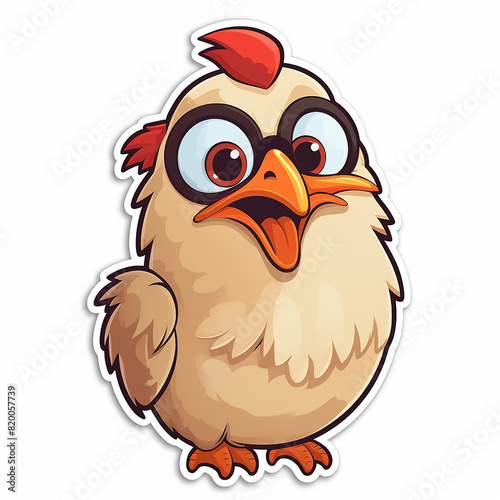 cartoon chicken cartoon