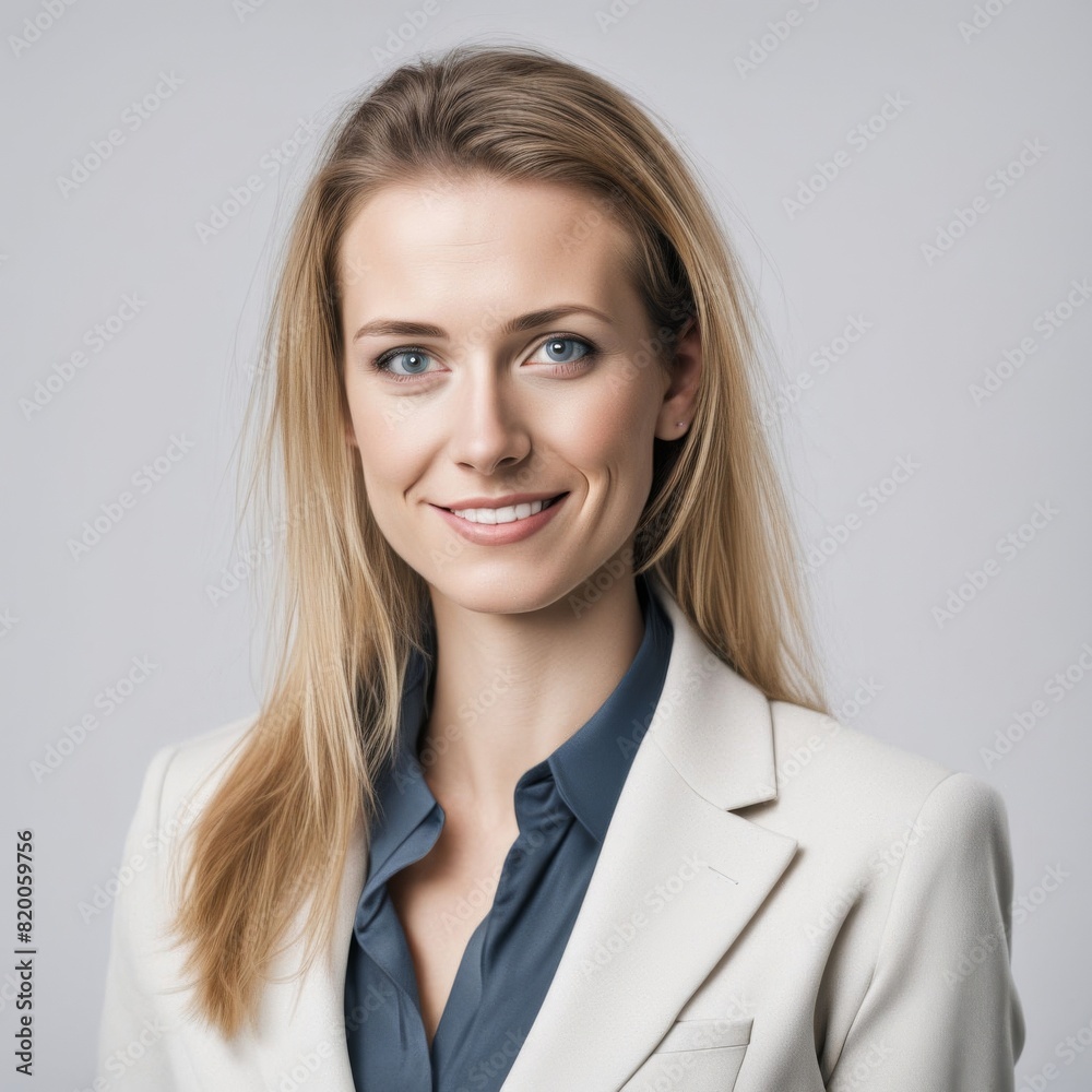 Generative ai white background human Generative ai white background human