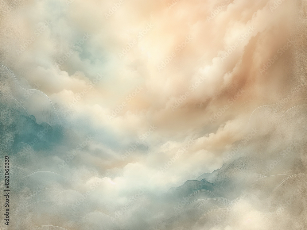 Blue sky with clouds.AI Blue sky with clouds.AI