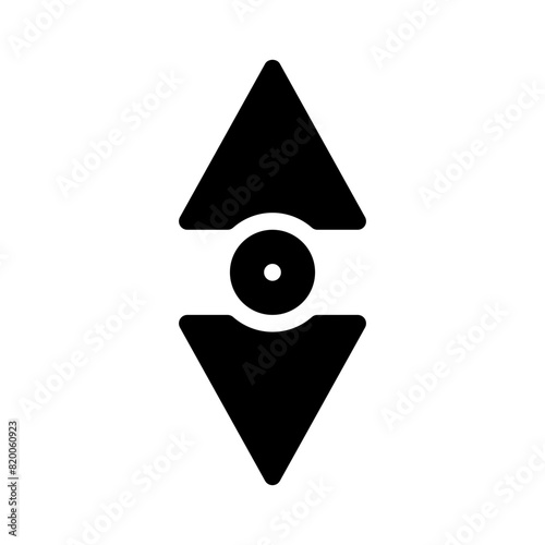 scroll glyph icon