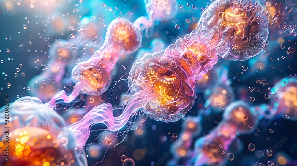 Cell abstract concept. Microorganisms under microscope. Cell abstract concept. Microorganisms under microscope.