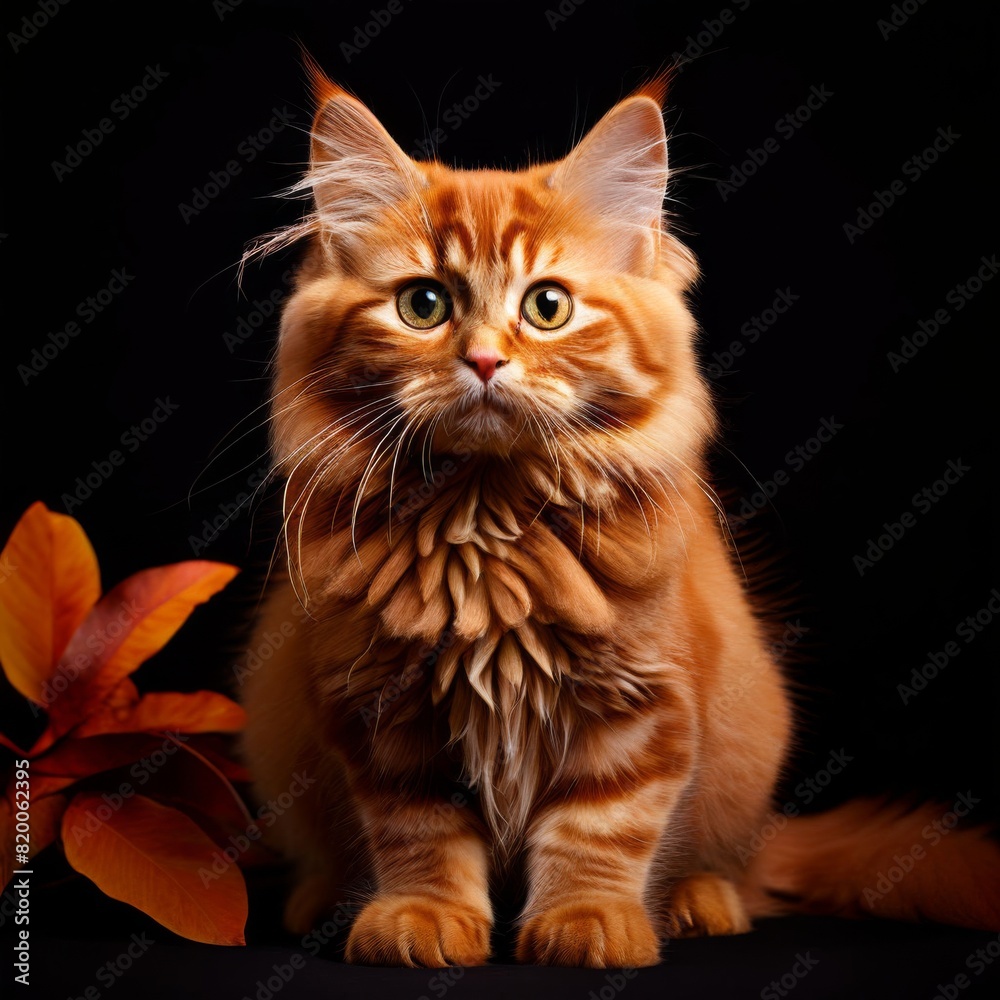 Generative ai realistic render animal portrait Generative ai realistic render animal portrait