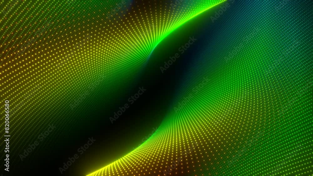 Futuristic abstract waves glowing grid curves dynamic flowing. 4K UHD 3D video loop frame lens flare sci-fi universe background Futuristic abstract waves glowing grid curves dynamic flowing. 4K UHD 3D video loop frame lens flare sci-fi universe background