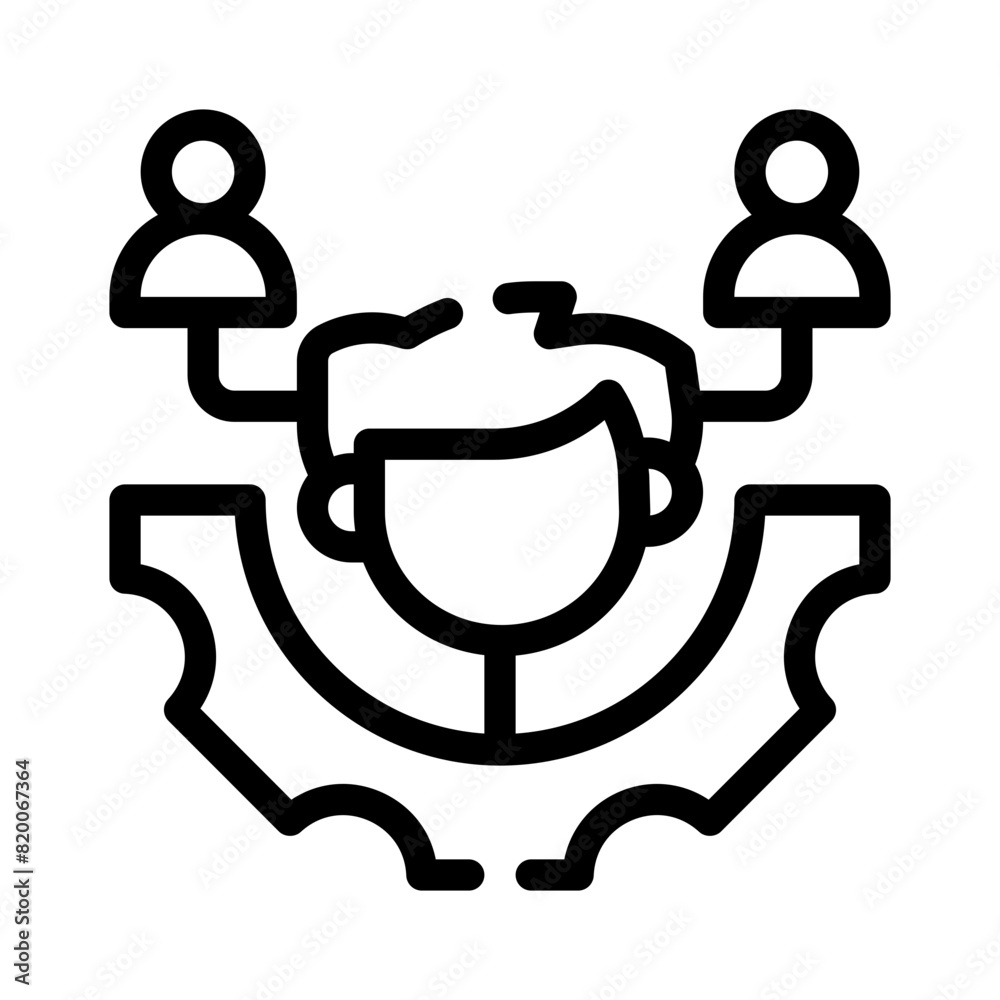 organization line icon organization line icon