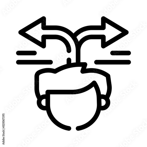visionary line icon