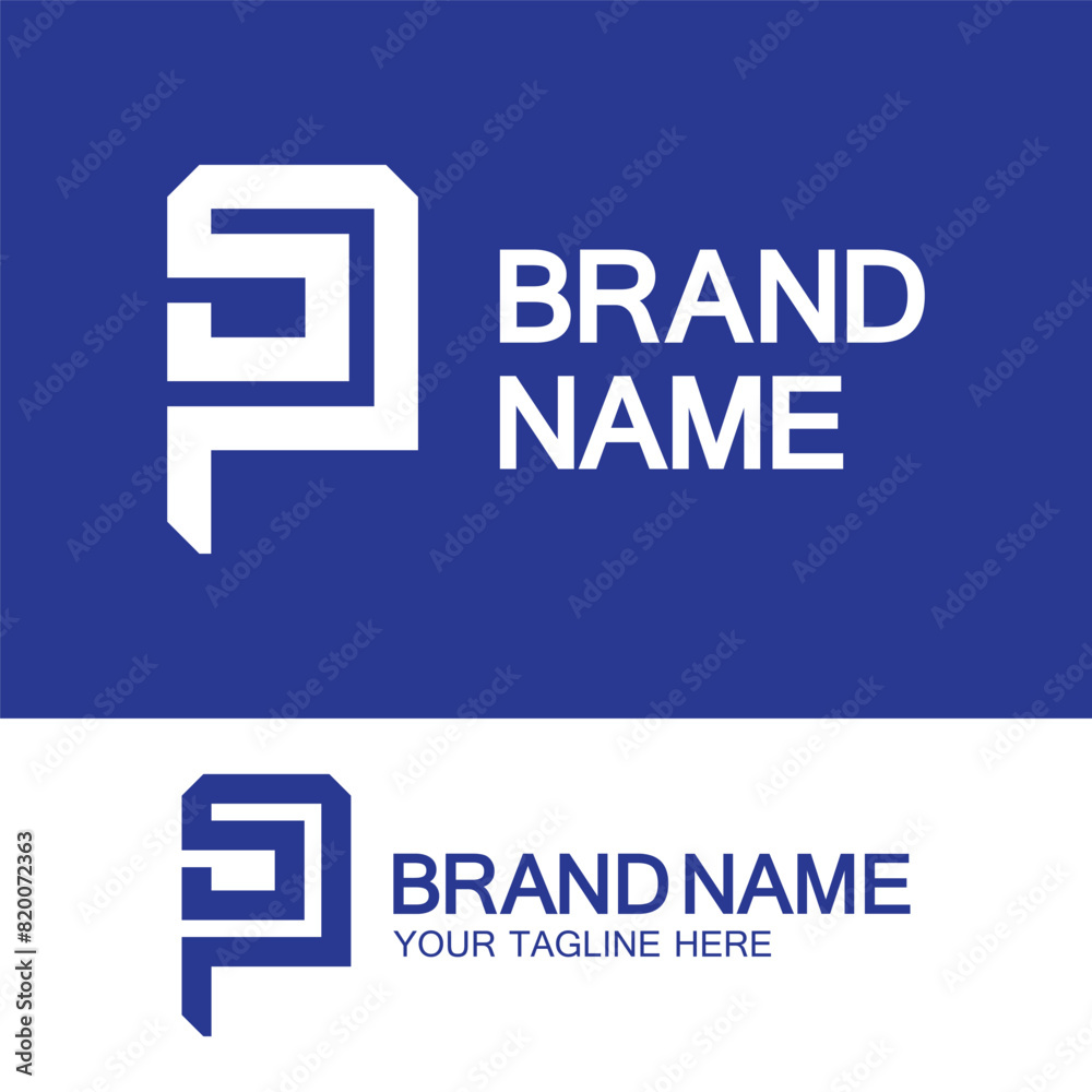 Alphabet letters monogram logo PS, SP, P and S, elegant and Professional letter icon design Alphabet letters monogram logo PS, SP, P and S, elegant and Professional letter icon design
