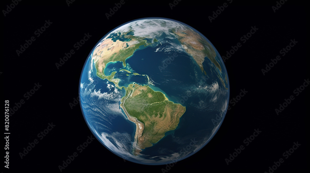 earth globe on black background earth globe on black background