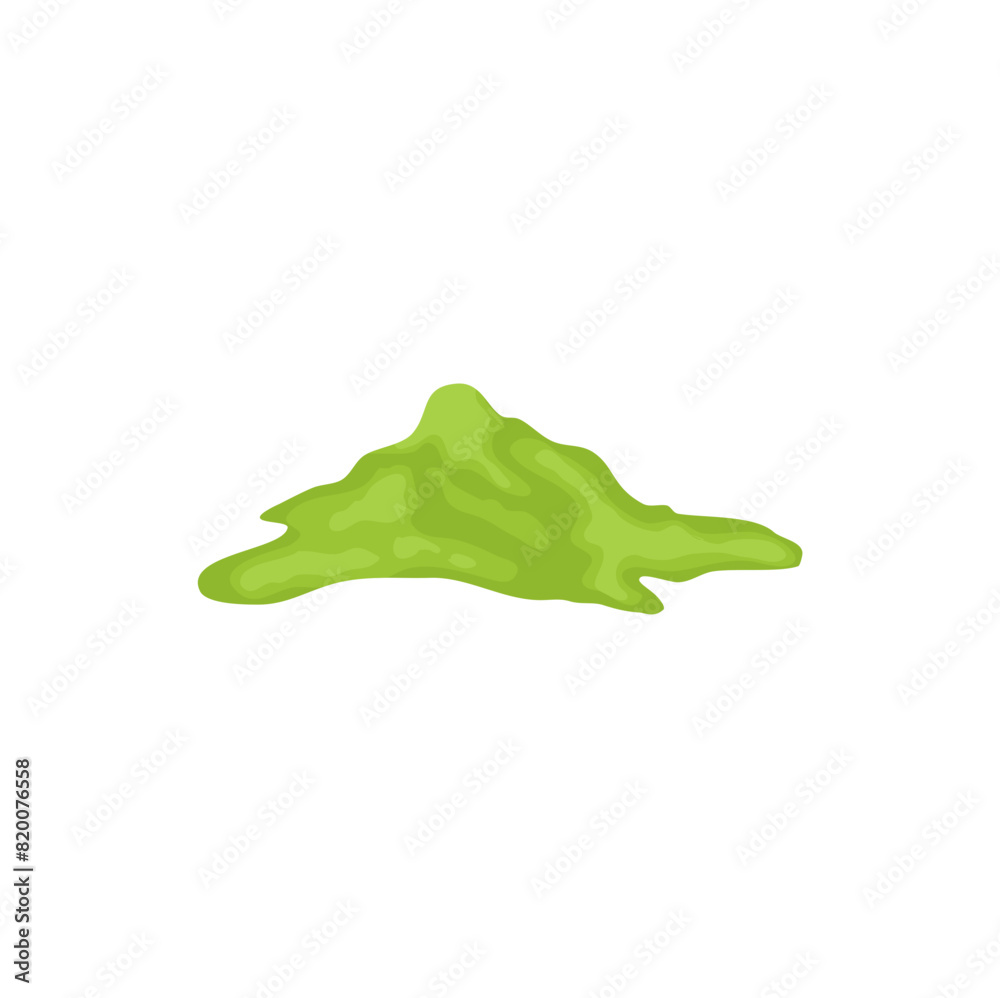 Fototapeta premium Green Moss Plant Illustration 