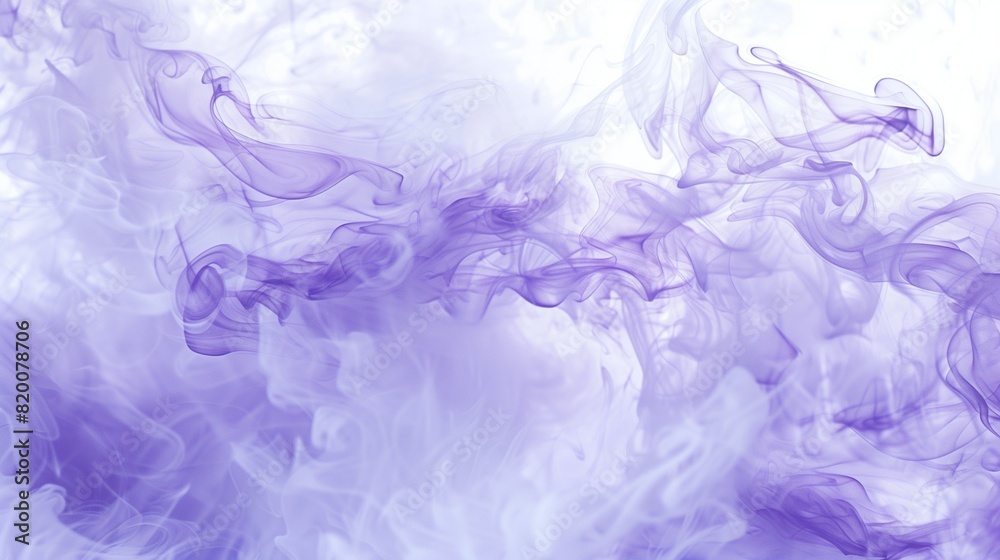 Fototapeta premium Abstract background with purple puffs of smoke, steam. Purple fog. Steam generator for events, parties. cloud of steam