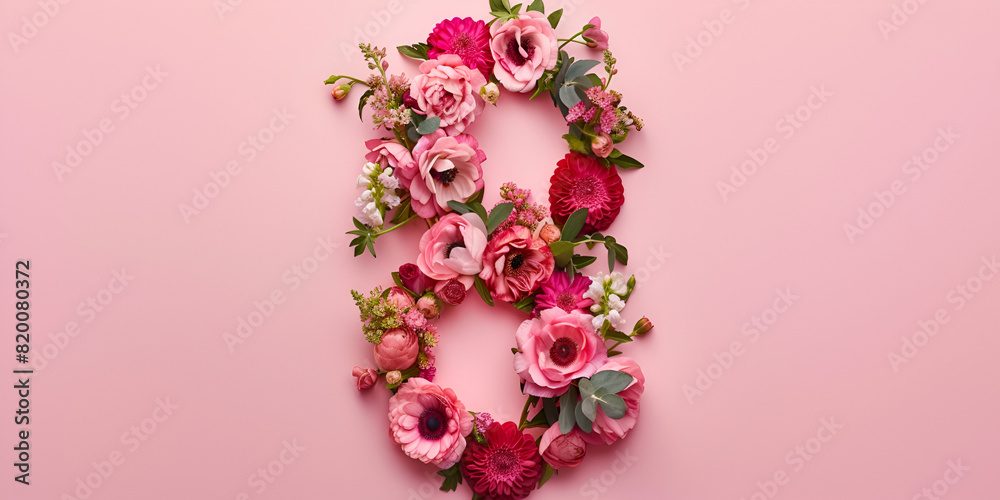 Floral Number Eight | Creative Flower Arrangement
Floral Number Eight | Creative Flower Arrangement