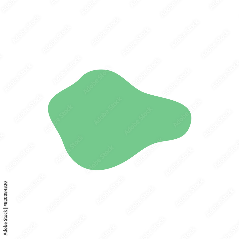 Green blob Form Green blob Form