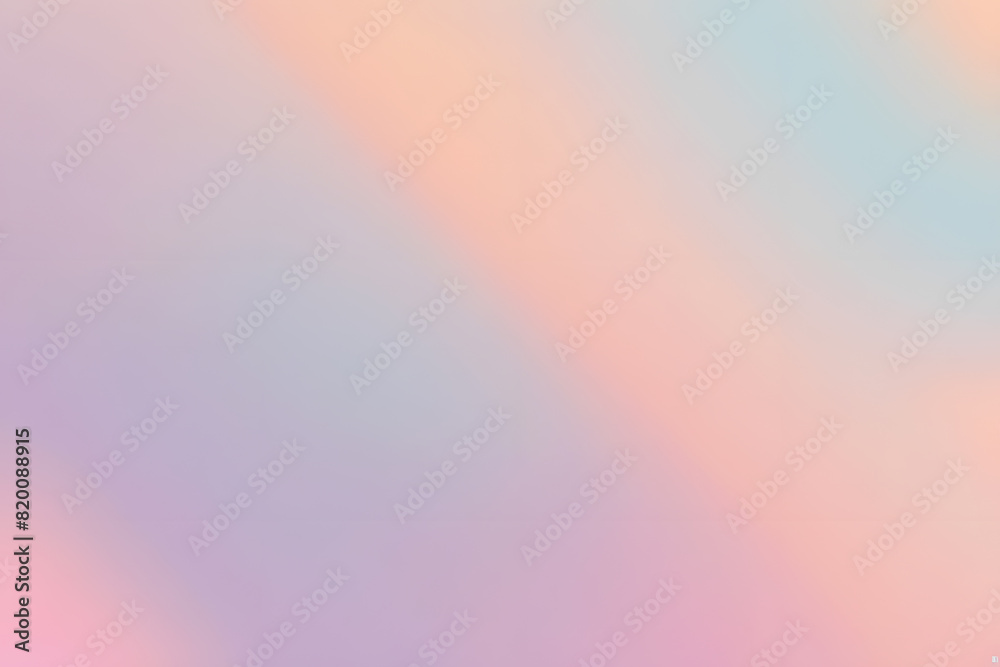 Abstract Colorful Background With Bokeh and Clouds, Smooth Blend Rainbow Waves Glow Abstract Background