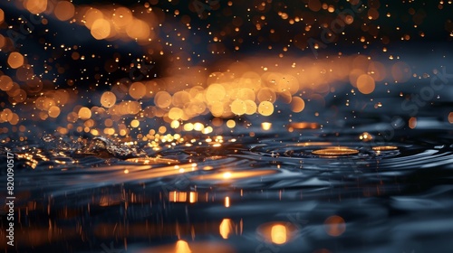 Ethereal Waves of Prosperity, Golden Cryptocurrency Coins Shimmering in Enlightened Flowing Waters, Symbolizing Auspicious Wealth, New Beginnings, and the Future of Digital Finance.