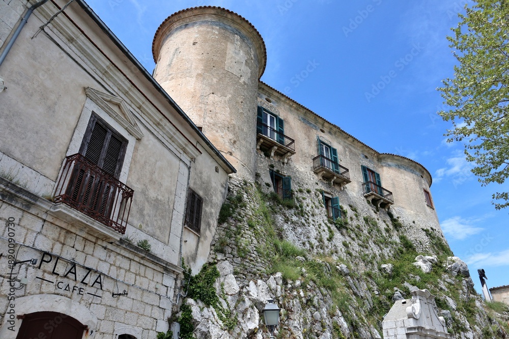 Macchiagodena - Castello Baronale da Piazza Ottavio De Salvio
