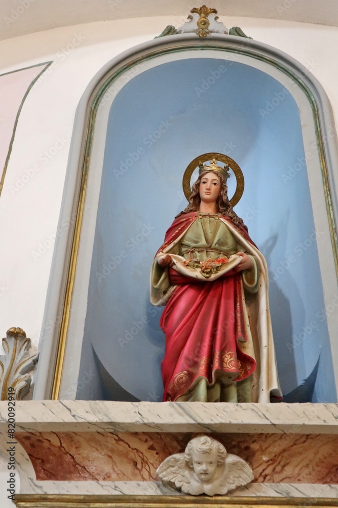 Macchiagodena - Santa Elisabetta d'Ungheria nella Chiesa di Sant'Antonio di Padova