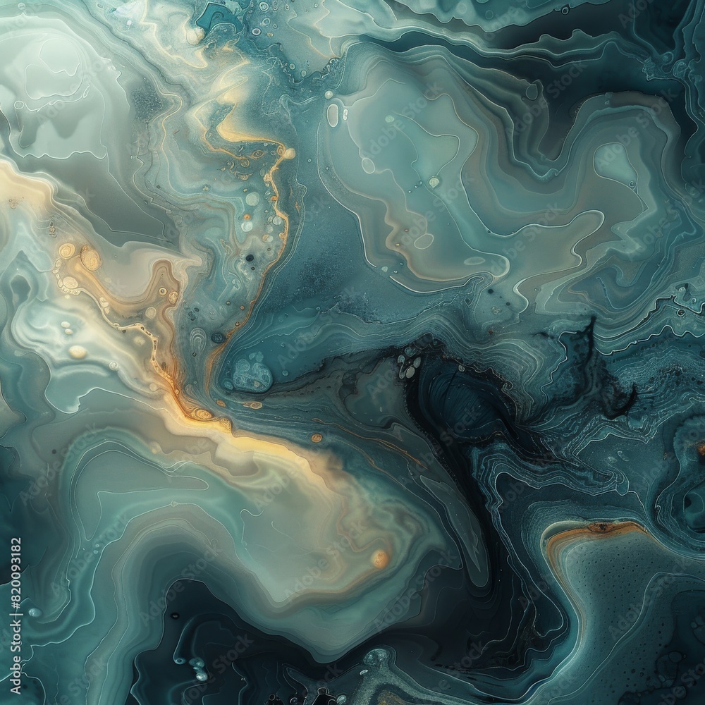 abstract marble background with blue waves abstract marble background with blue waves