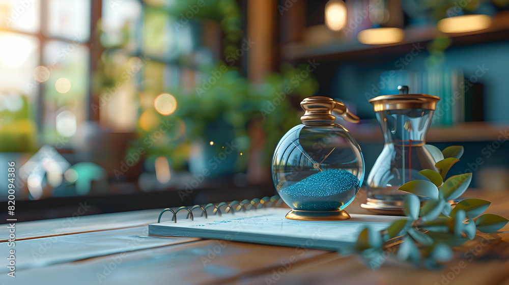 Photo realistic of Business professional mastering work life balance ...