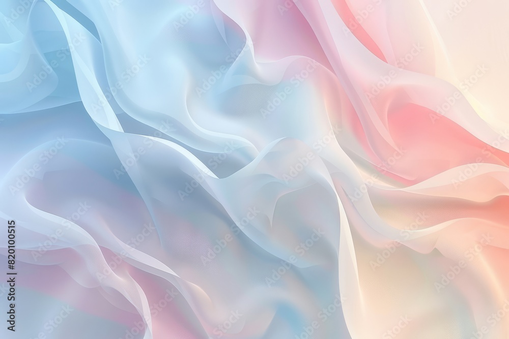 Abstract soft gradient waves background. AI generative Abstract soft gradient waves background. AI generative