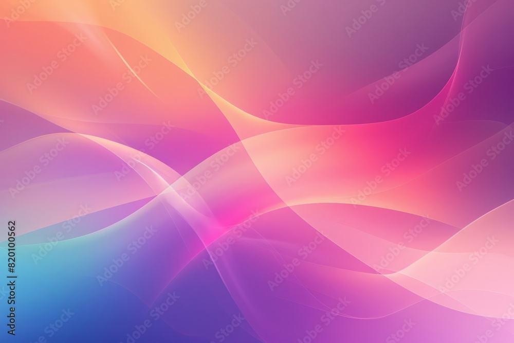 Abstract soft gradient waves background. AI generative Abstract soft gradient waves background. AI generative