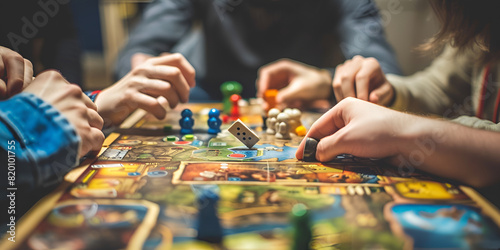 Board Game Night | Friends Playing Together

