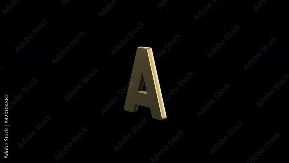 Personalize and enhance your designs with customizable 3D golden alphabet letters, made to fit unique creative visions Personalize and enhance your designs with customizable 3D golden alphabet letters, made to fit unique creative visions