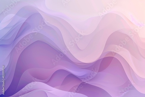 Elegant pastel purple and pink gradient background with soft curves and waves