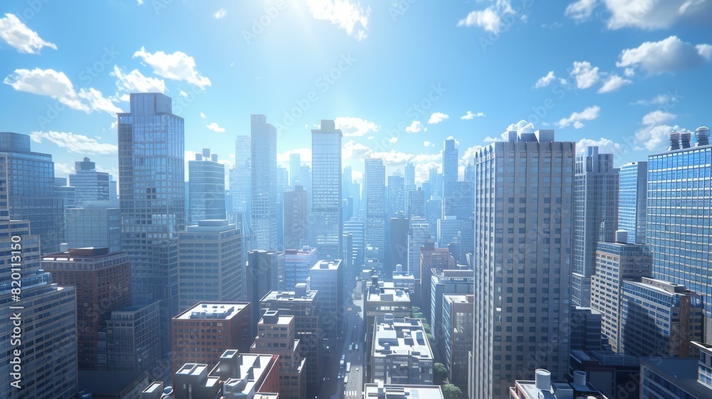Obraz premium City Skyline