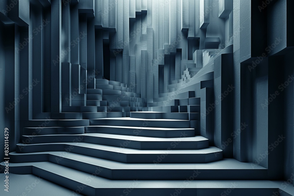 Obraz premium Stairways to the Sky