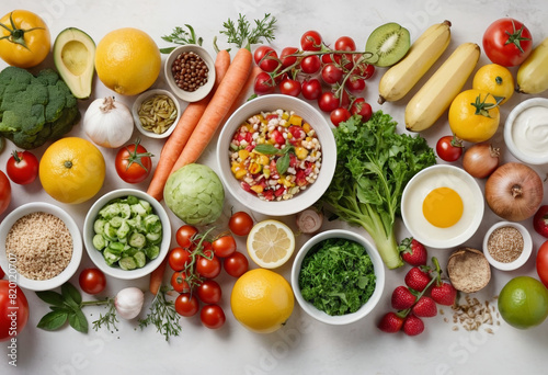 Fresh and Healthy Food Essentials Healthy Eating  Fresh Fruits and Vegetables