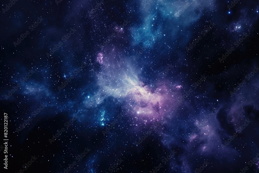 Stunning galaxy with stars and planets in space Stunning galaxy with stars and planets in space