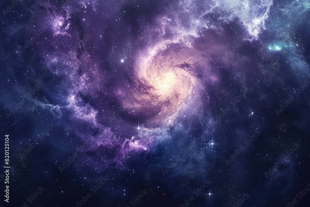 Vibrant colors of the cosmos at night Vibrant colors of the cosmos at night