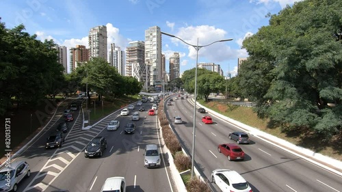 Marginal Pinheiros Avenue - São Paulo, Brazil photo