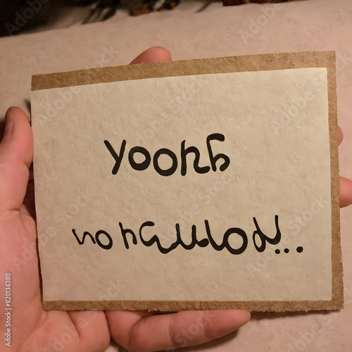 Handwriting text writing You Only Live Once. Concept meaning Be yourself not tomorrow Motivation