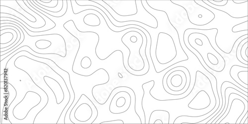  Abstract lines background. Contour maps. Vector illustration. The stylized height of the topographic map contour in lines and contours isolated on transparent. technology topo landscape grid map tex