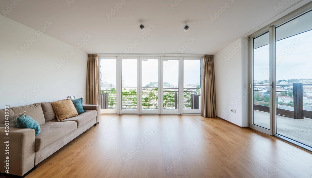 custom made wallpaper toronto digitallarge empty bright apartment with a large room, a large window and access to a balcony and a beautiful view