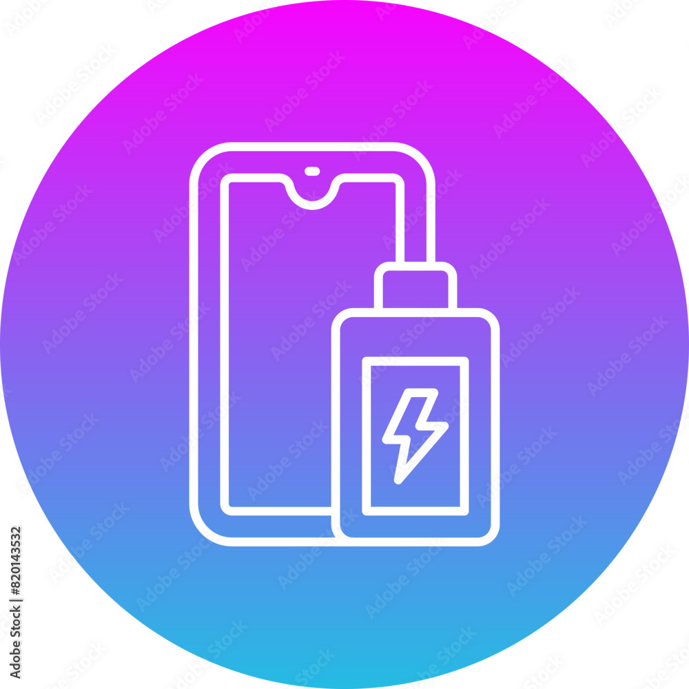 Obraz premium Battery Level Icon