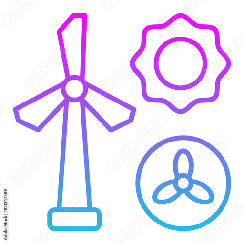 Energy Sources Icon