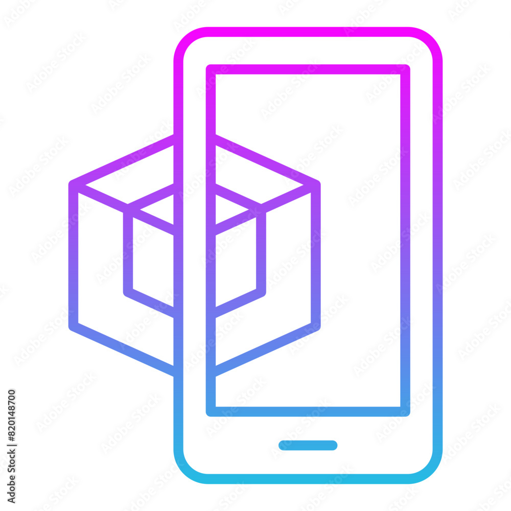 Augmented Reality Icon Augmented Reality Icon