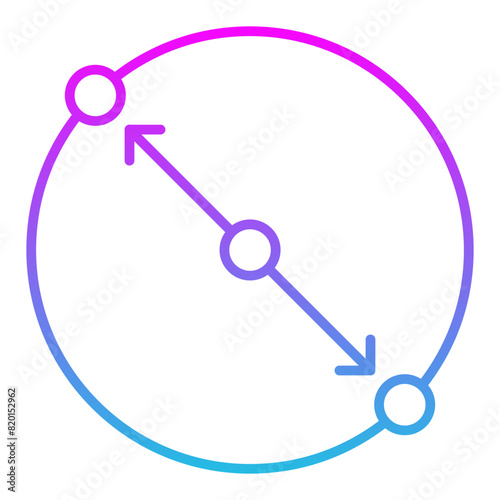 Diameter Icon
