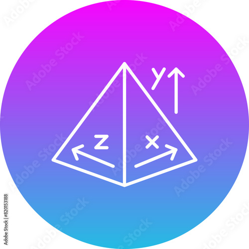 Coordinate Axis Icon