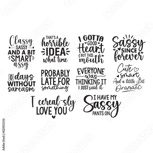 Sassy SVG Bundle
