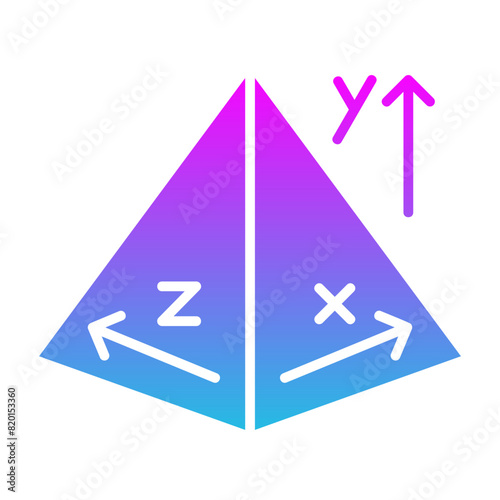 Coordinate Axis Icon