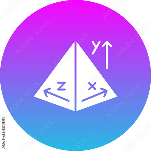 Coordinate Axis Icon